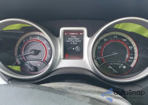 2017 Dodge Journey Gt Awd из США, поврежденный, VIN 3C4PDDEG8HT593444